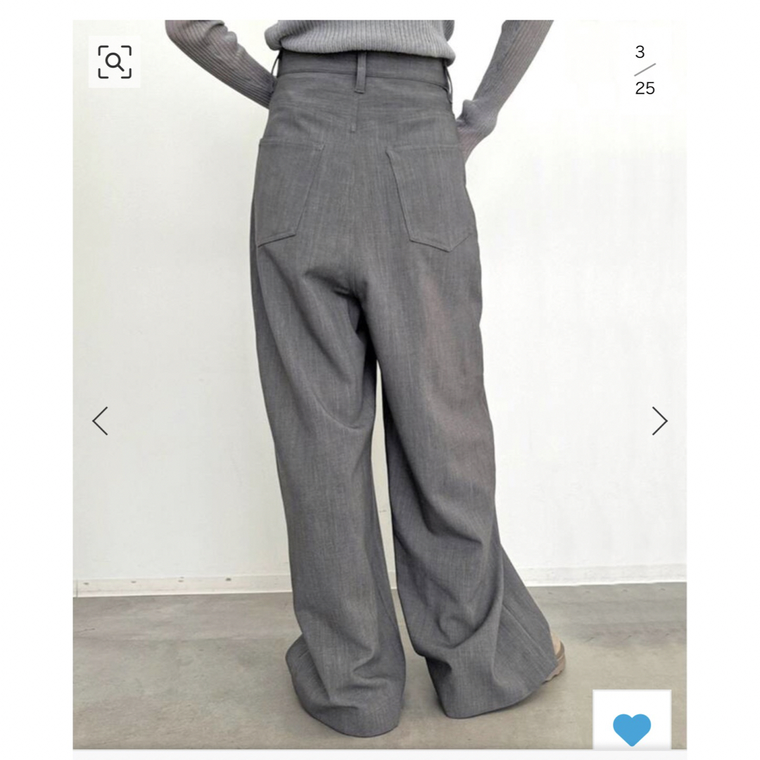 L'Appartement DEUXIEME CLASSE(アパルトモンドゥーズィエムクラス)のアパルトモン GOOD GRIEF! 5pocket Wide Pants レディースのパンツ(カジュアルパンツ)の商品写真