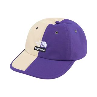 シュプリーム(Supreme)のSplit 6-Panel cap tan purple 6パネルキャップ 帽子(キャップ)