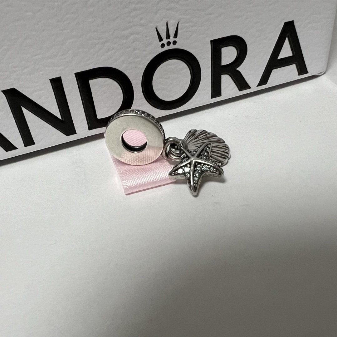 PANDORA(パンドラ)のパンドラStarfish & Sea Shell Dangleチャーム レディースのアクセサリー(チャーム)の商品写真