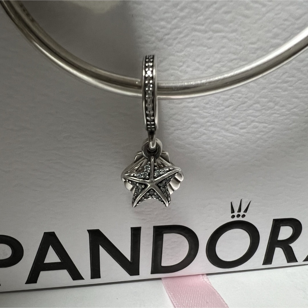 PANDORA(パンドラ)のパンドラStarfish & Sea Shell Dangleチャーム レディースのアクセサリー(チャーム)の商品写真