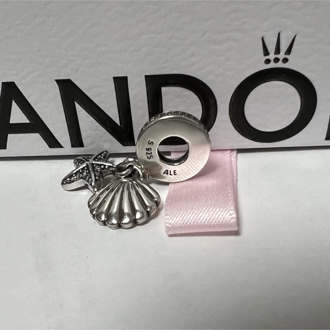 PANDORA(パンドラ)のパンドラStarfish & Sea Shell Dangleチャーム レディースのアクセサリー(チャーム)の商品写真