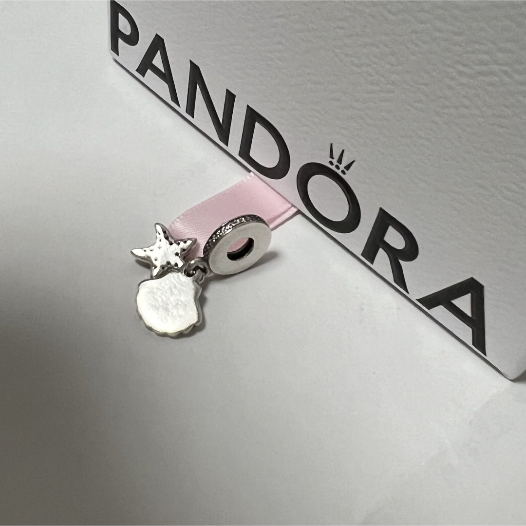 PANDORA(パンドラ)のパンドラStarfish & Sea Shell Dangleチャーム レディースのアクセサリー(チャーム)の商品写真