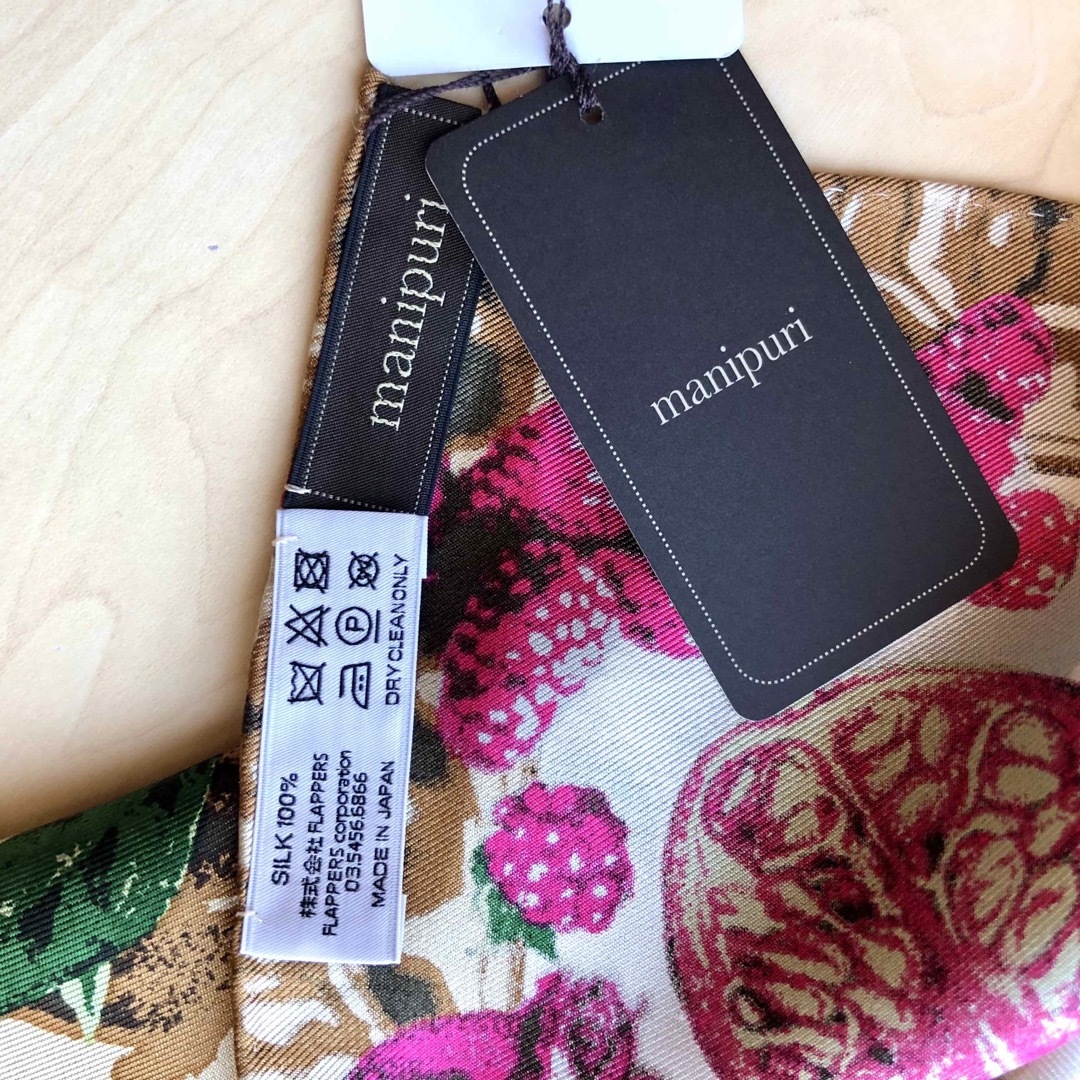 manipuri - ☆新品☆manipuri マニプリ シルクスカーフ65 manipuri - ☆新品☆manipuri マニプリ シルクスカーフ65
