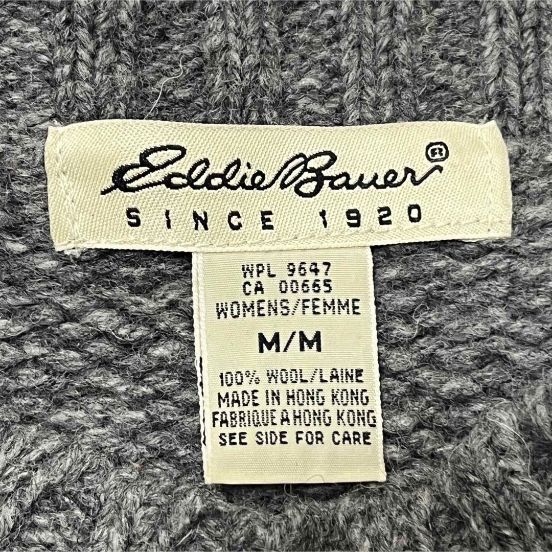 Eddie Bauer(エディーバウアー)の【EDDIE BAUER】90s エディバウアー ニットセーター ノルディック柄 レディースのトップス(ニット/セーター)の商品写真