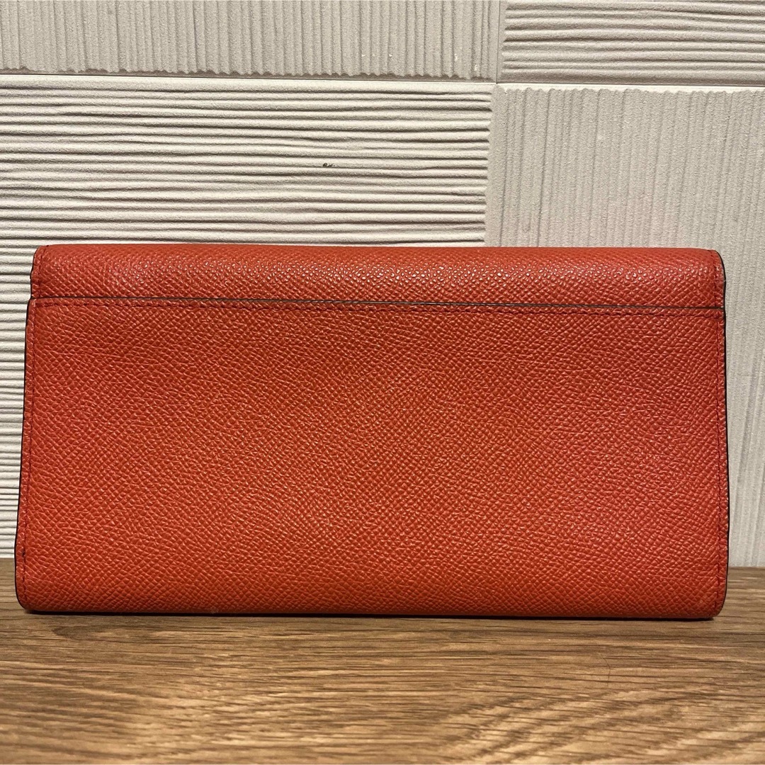 COACH(コーチ)のコーチ　長財布　オレンジ レディースのファッション小物(財布)の商品写真