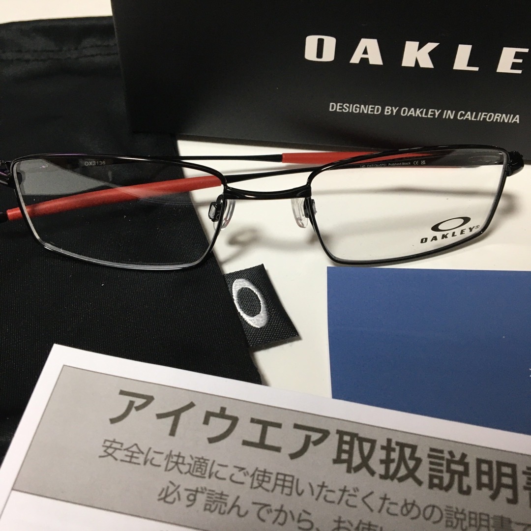 Oakley(オークリー)のゴルフコンペ景品余り OAKLEY オークリー メガネフレーム OX3136 メンズのファッション小物(サングラス/メガネ)の商品写真