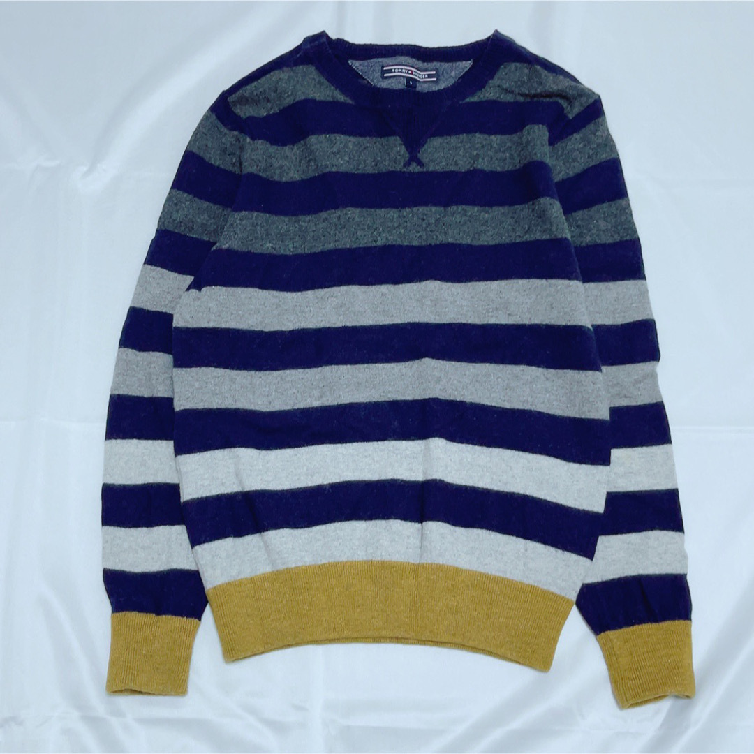 TOMMY HILFIGER(トミーヒルフィガー)のトミーヒルフィガー  ニットメンズ S  used品 メンズのトップス(ニット/セーター)の商品写真