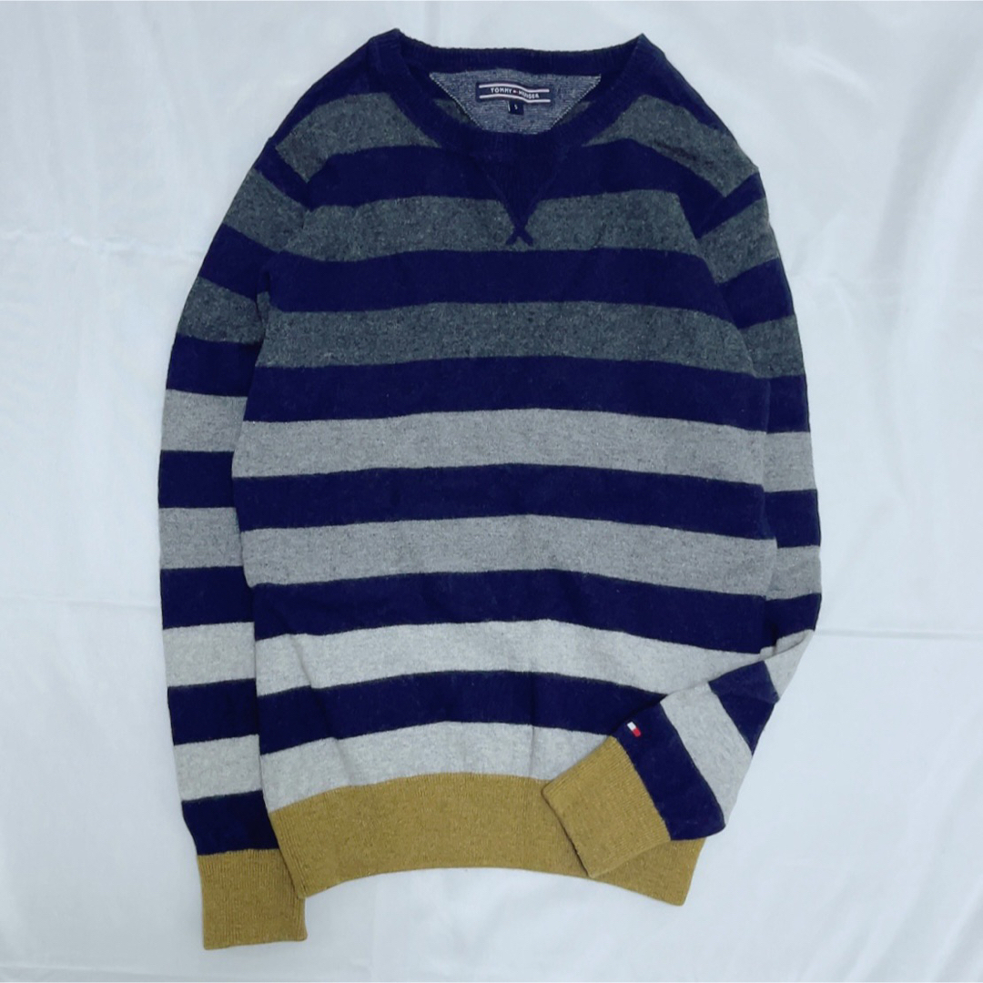 TOMMY HILFIGER(トミーヒルフィガー)のトミーヒルフィガー  ニットメンズ S  used品 メンズのトップス(ニット/セーター)の商品写真