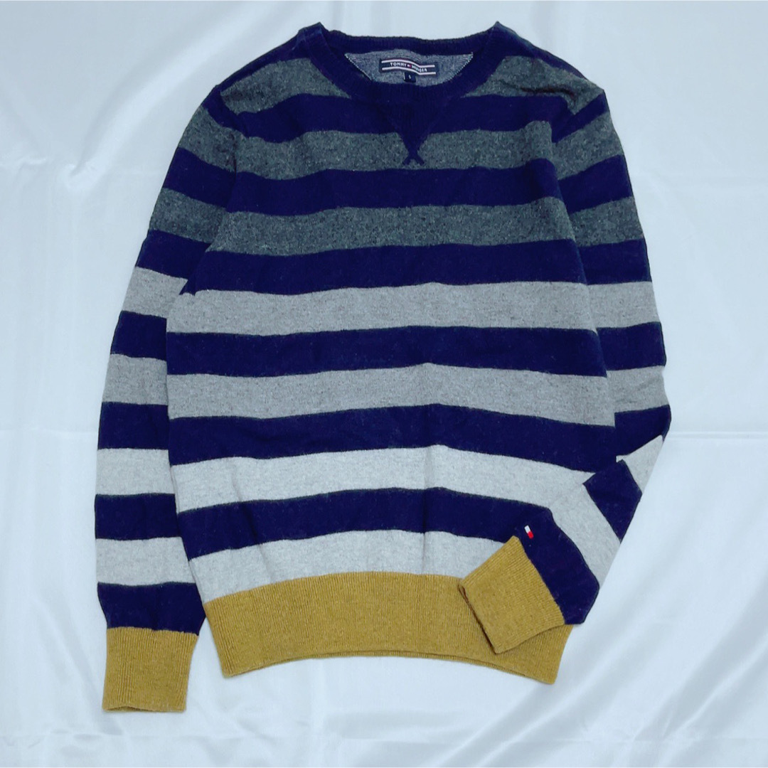 TOMMY HILFIGER(トミーヒルフィガー)のトミーヒルフィガー  ニットメンズ S  used品 メンズのトップス(ニット/セーター)の商品写真