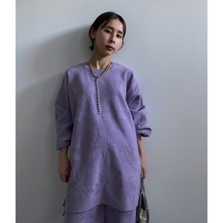 アメリヴィンテージ(Ameri VINTAGE)の【 AMERI 】定価1万8000円  レースアップオーバーニット(ニット/セーター)