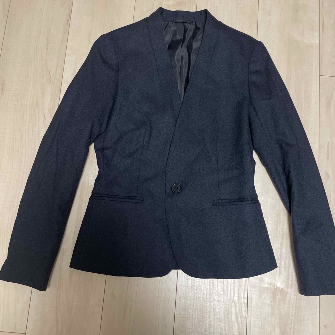 THE SUIT COMPANY(スーツカンパニー)のスーツカンパニー　ノーカラー　ジャケット レディースのジャケット/アウター(ノーカラージャケット)の商品写真