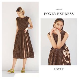 フォクシー(FOXEY) ひざ丈ワンピース(レディース)の通販 10,000点以上