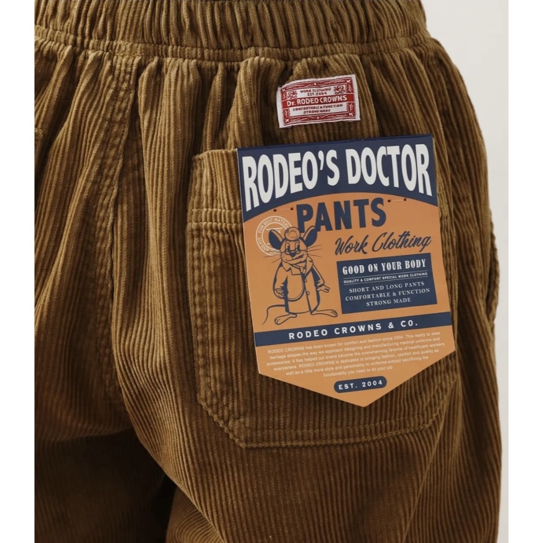 RODEO CROWNS WIDE BOWL(ロデオクラウンズワイドボウル)のRODEO CROWNS RODEO’S DOCTOR PANTS2 ベージュ レディースのパンツ(カジュアルパンツ)の商品写真