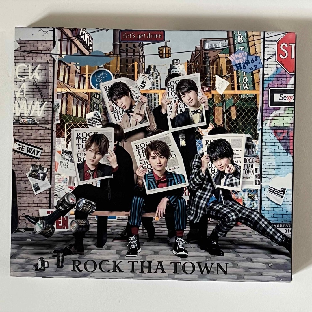 Sexy Zone(セクシー ゾーン)のROCK THA TOWN SexyZone 初回限定盤A エンタメ/ホビーのCD(ポップス/ロック(邦楽))の商品写真