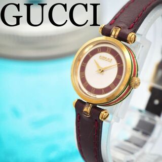 グッチ(Gucci)の502 グッチ時計　レディース腕時計　シェリーライン　サイドライン　箱付き(その他)
