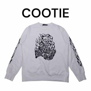 完売品COOTIE　スカルフレイムパターン　ビッグプリント　スウェットトレーナー(スウェット)