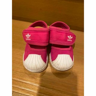 アディダス(adidas)のadidas アディダス  キッズサンダル　12cm ピンク(サンダル)