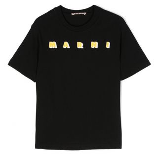 マルニ(Marni)のマルニ　ロゴTシャツ　ブラック　14(Tシャツ(半袖/袖なし))