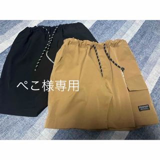 しまむら - ハーフパンツ　130センチ　2個セット