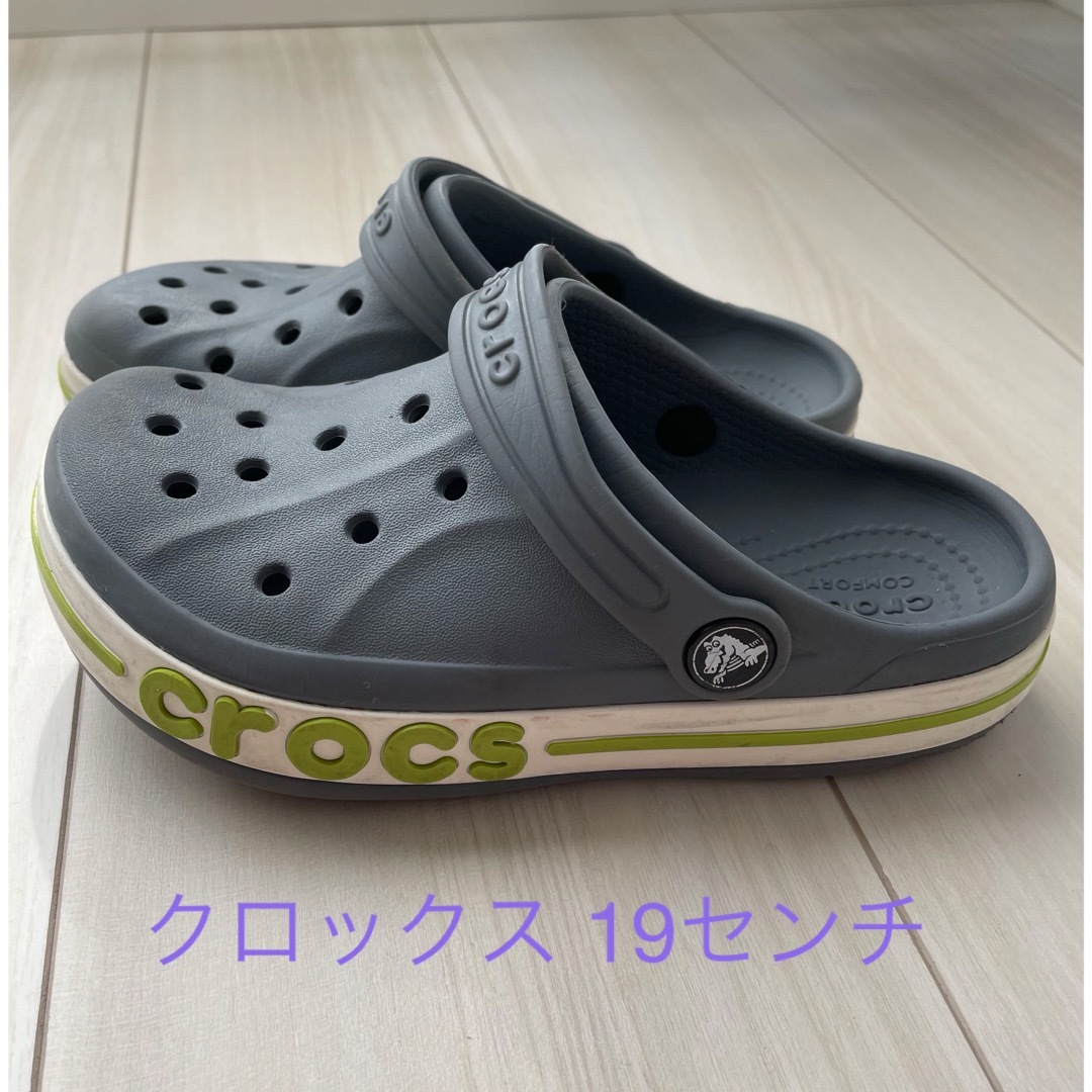 crocs(クロックス)のクロックス 19.1 センチ キッズ/ベビー/マタニティのキッズ靴/シューズ(15cm~)(サンダル)の商品写真