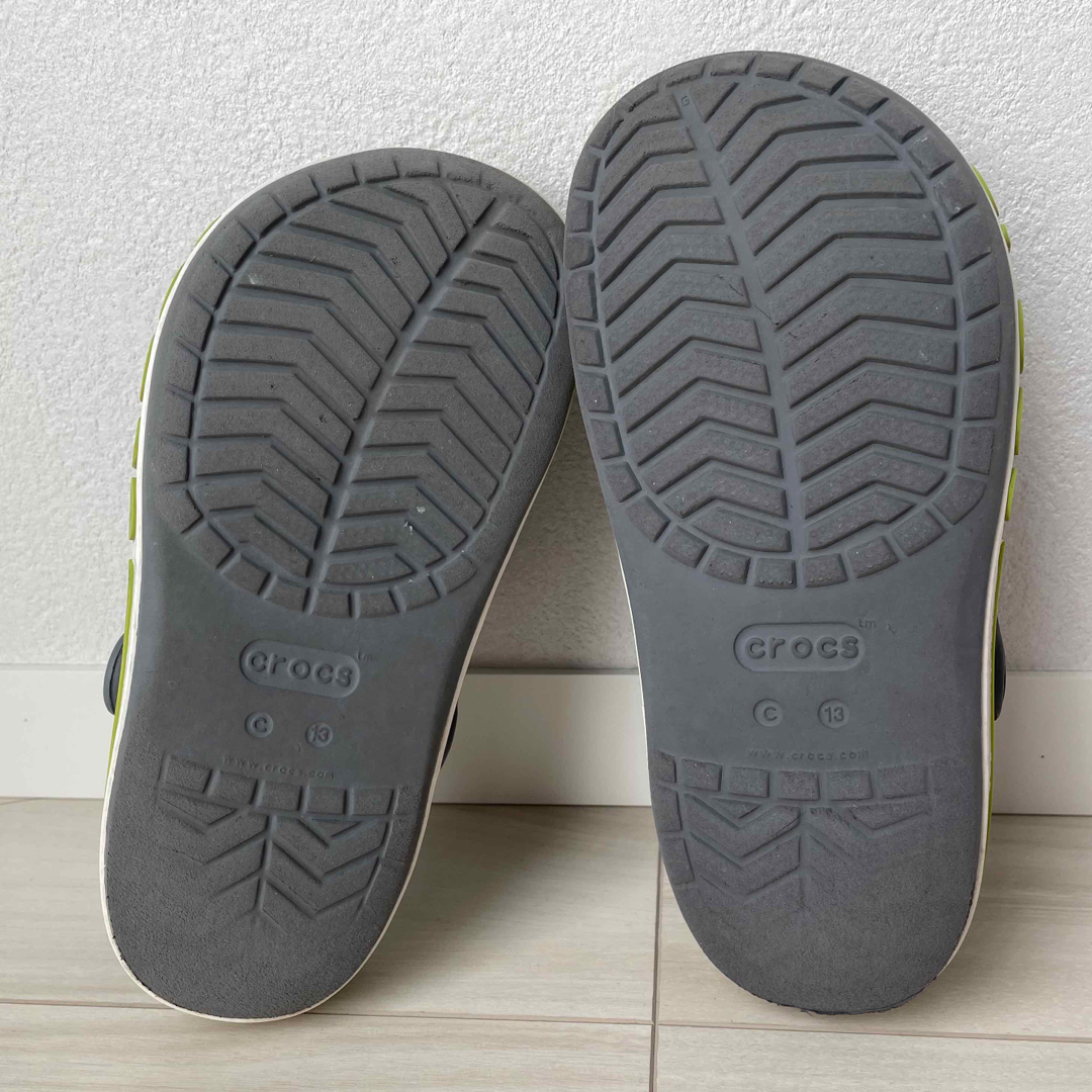 crocs(クロックス)のクロックス 19.1 センチ キッズ/ベビー/マタニティのキッズ靴/シューズ(15cm~)(サンダル)の商品写真