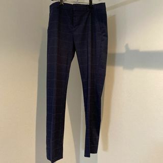 Banana Republic - 【美品】BANANA REPUBLIC テーパードアンクルスラックス　チェック