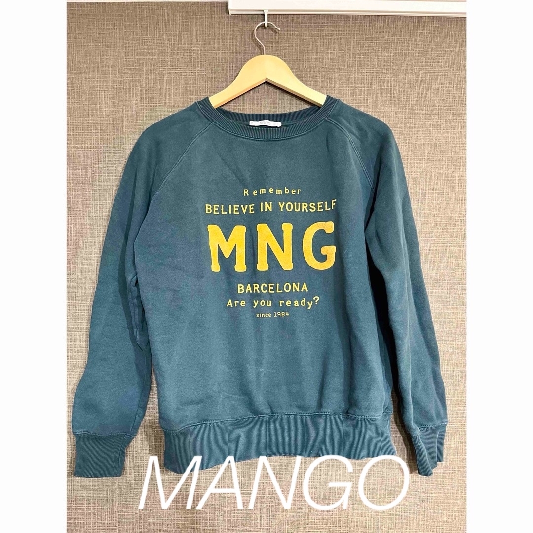 MANGO(マンゴ)のMANGO 裏起毛トレーナー　スウェット　Sサイズ レディースのトップス(トレーナー/スウェット)の商品写真