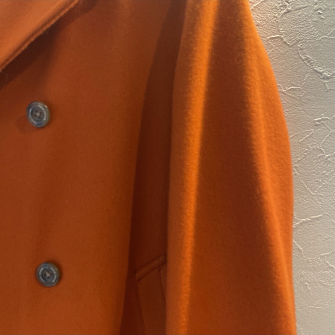 オレンジコート メンズのジャケット/アウター(ピーコート)の商品写真