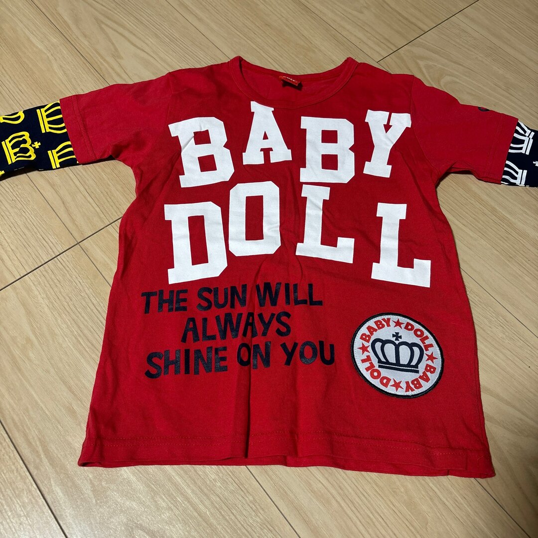 BABYDOLL(ベビードール)のBABY DOLL ロンT キッズ/ベビー/マタニティのキッズ服男の子用(90cm~)(Tシャツ/カットソー)の商品写真