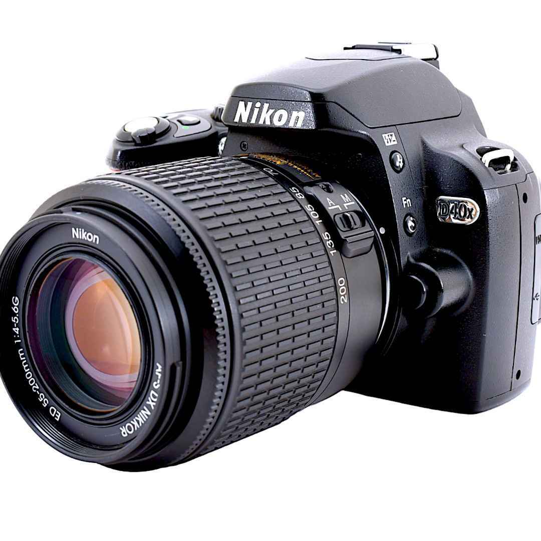 Nikon - iPhone スマホに転送 Nikon D40X 望遠 レンズキット #6873の