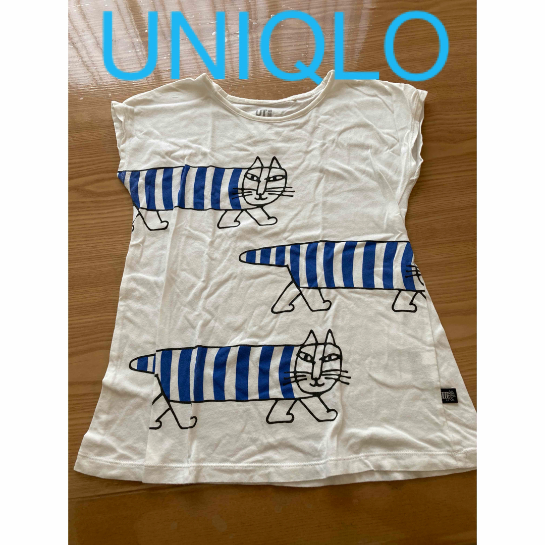 UNIQLO(ユニクロ)のUNIQLO ユニクロ  140 リサラーソン　コラボTシャツ Tシャツ キッズ/ベビー/マタニティのキッズ服女の子用(90cm~)(Tシャツ/カットソー)の商品写真