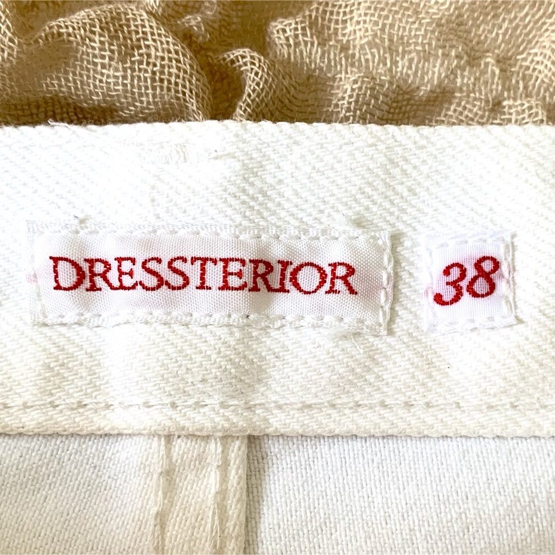 DRESSTERIOR(ドレステリア)の✨再値下げ✨ドレステリア【DRESSTERIOR】ボーイフレンド ホワイトデニム レディースのパンツ(デニム/ジーンズ)の商品写真