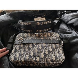 クリスチャンディオール(Christian Dior)のDIOR ディオール Safari サファリ バッグ ショルダーバッグ オブリー(ショルダーバッグ)