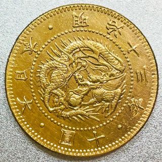 旧10圓金貨 明治13年　レプリカコイン　旧10円(貨幣)