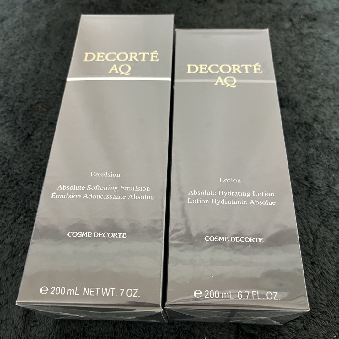 COSME DECORTE(コスメデコルテ)の新品 コスメデコルテ AQローション化粧水 エマルジョン 乳液セット コスメ/美容のスキンケア/基礎化粧品(化粧水/ローション)の商品写真