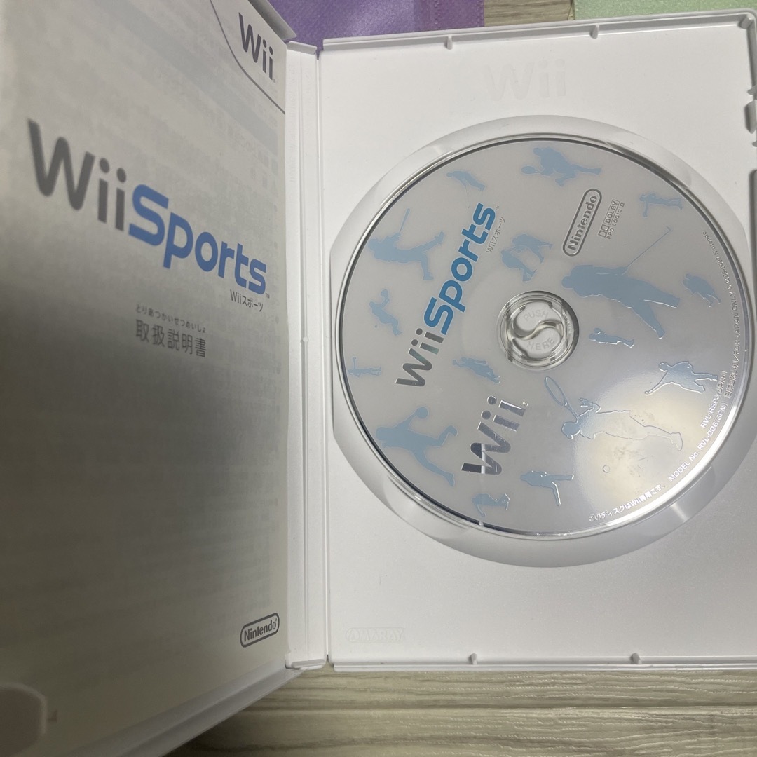 Wii(ウィー)のWiiスポーツ　wii スポーツ エンタメ/ホビーのゲームソフト/ゲーム機本体(家庭用ゲームソフト)の商品写真