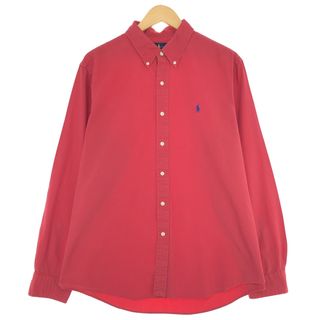 ラルフローレン(Ralph Lauren)の古着 ラルフローレン Ralph Lauren RALPH LAUREN 長袖 ボタンダウンシャツ メンズXL /eaa422883(シャツ)