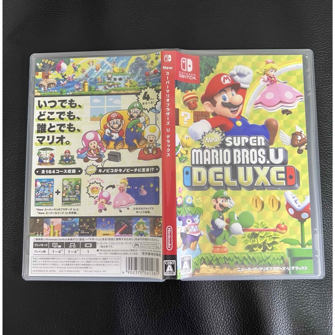 任天堂(ニンテンドウ)のꫛꫀꪝ SUPER MARIO BROS.U  DELUXE エンタメ/ホビーのゲームソフト/ゲーム機本体(家庭用ゲームソフト)の商品写真