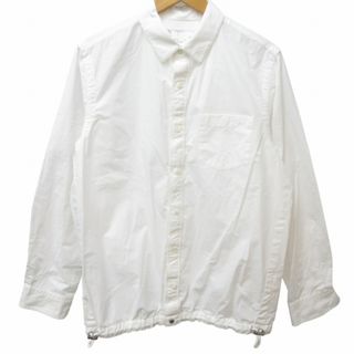 サカイ(sacai)のサカイ sacai 20SS ドローストリングシャツ ブルゾン 白 3 L(シャツ)