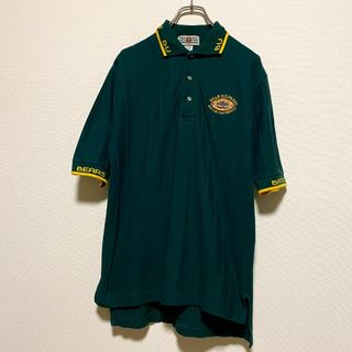 ヴィンテージ(VINTAGE)のアメリカ古着　LION’S PRIDE　半袖　ポロシャツ　00s  ベイラー大学(ポロシャツ)