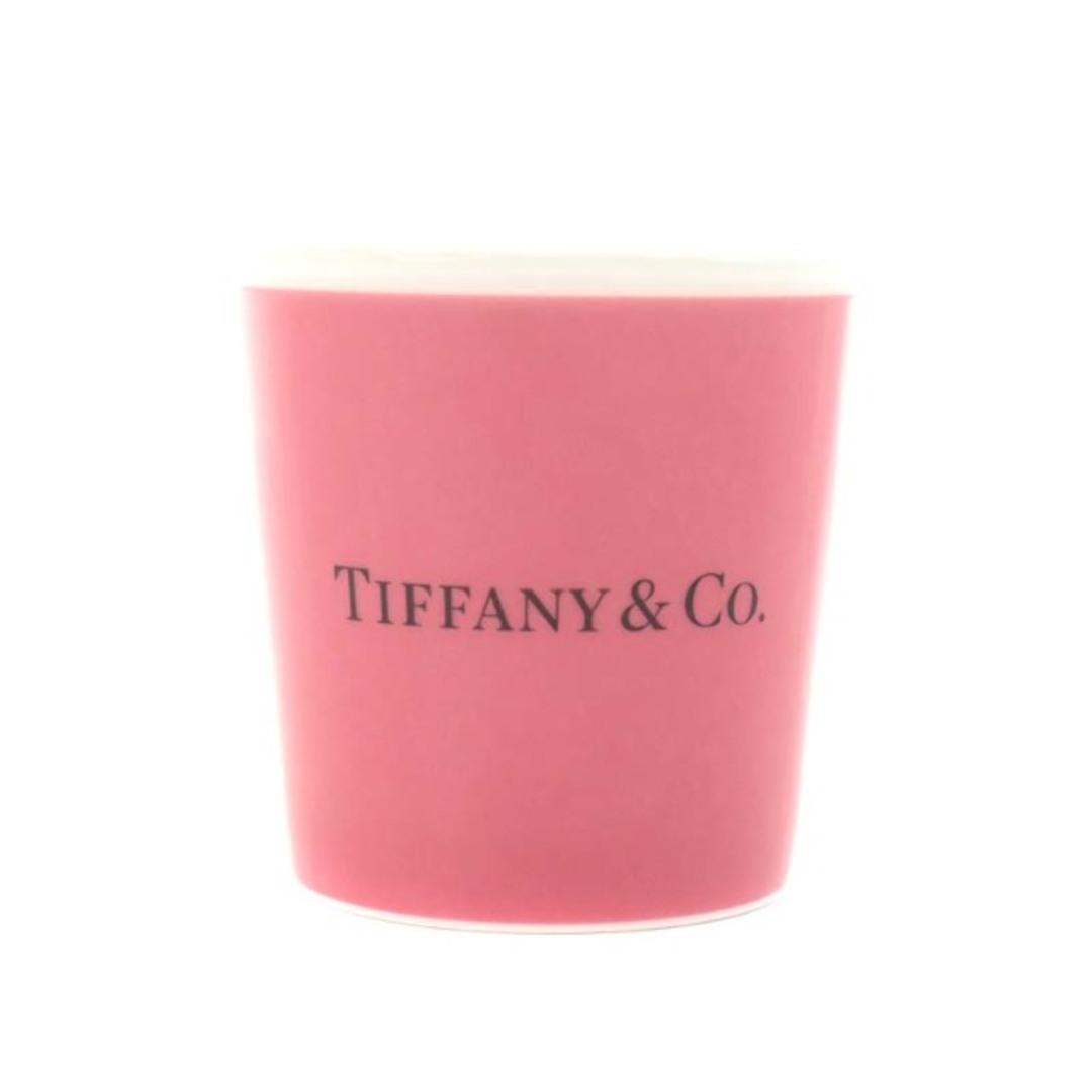 Tiffany & Co.(ティファニー)のティファニー コーヒーカップ ボーンチャイナ 4客セット ピンク インテリア/住まい/日用品のキッチン/食器(食器)の商品写真