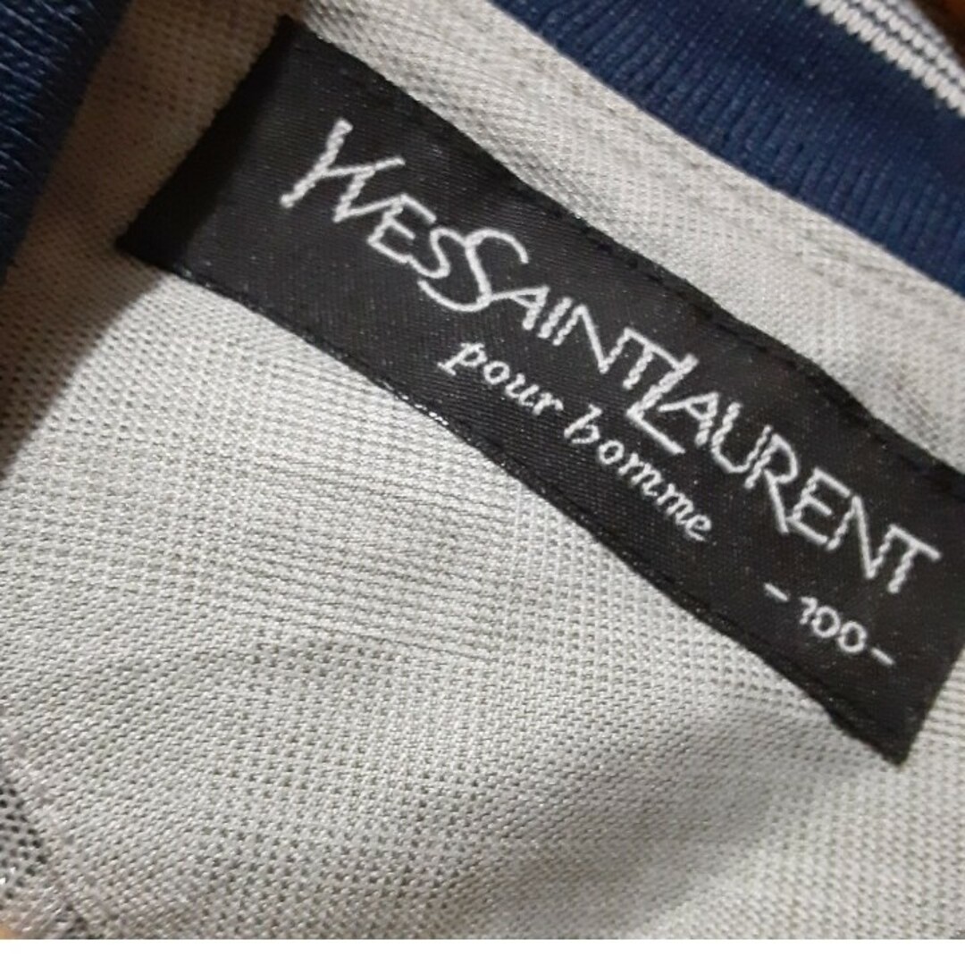 Yves Saint Laurent(イヴサンローラン)の最値!90'sヴィンテージ!イヴ・サンローラン ブルゾンジャケット Lサイズ相当 メンズのジャケット/アウター(スタジャン)の商品写真