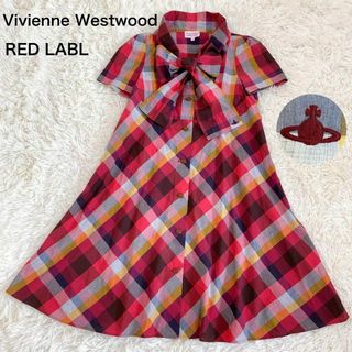 ヴィヴィアン(Vivienne Westwood) シャツワンピース ひざ丈ワンピース ヴィヴィアン(Vivienne Westwood) シャツワンピース ひざ丈ワンピース