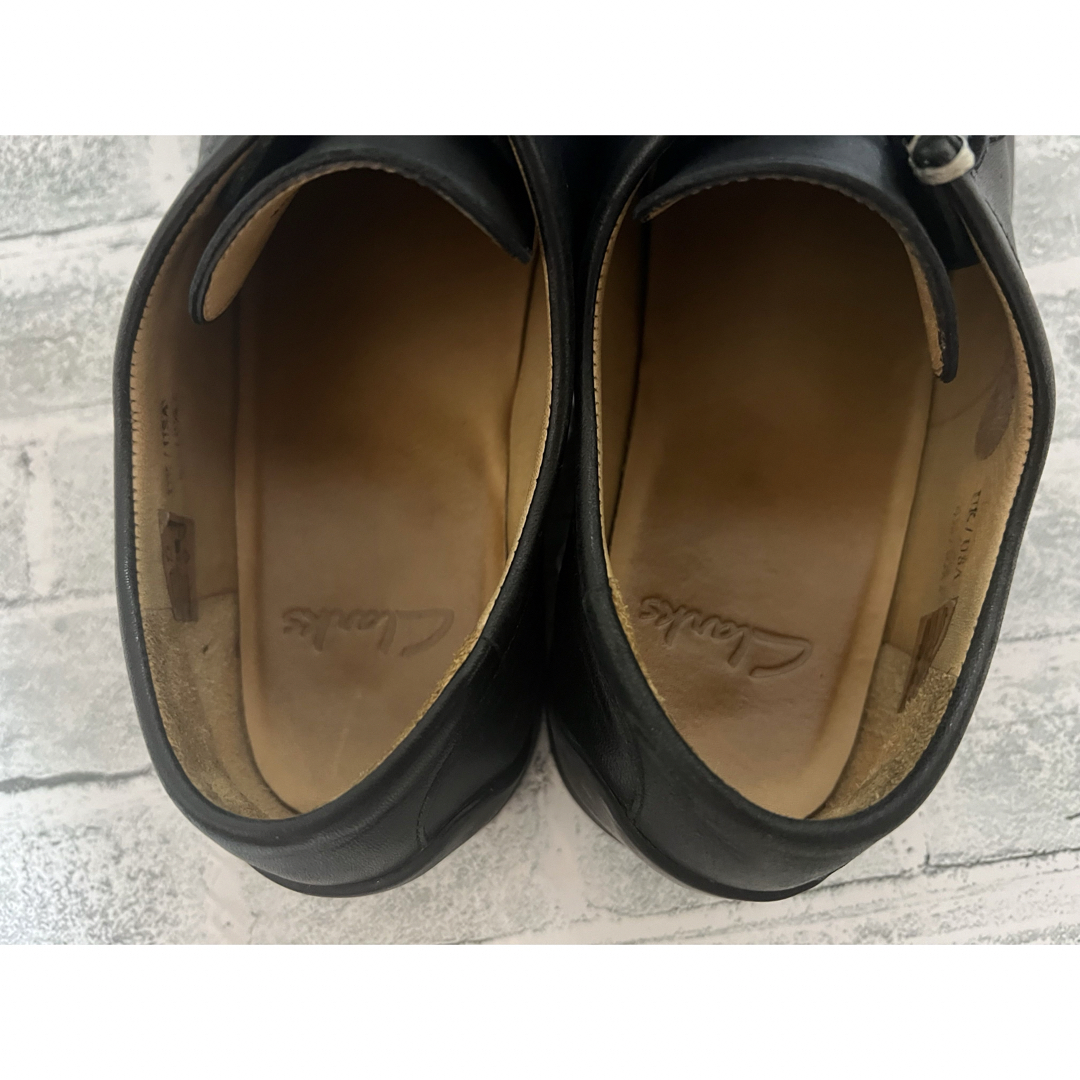 Clarks(クラークス)の美品！【Clarks 】ワラビーチロリアンシューズ(23.5)黒　チャッカブーツ レディースの靴/シューズ(ブーツ)の商品写真