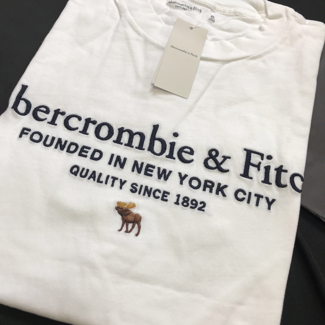 Abercrombie&Fitch(アバクロンビーアンドフィッチ)の割引あり◎XL◎新品◎アバクロ◎Abercrombie◎Tシャツ◎送料込 メンズのトップス(Tシャツ/カットソー(半袖/袖なし))の商品写真