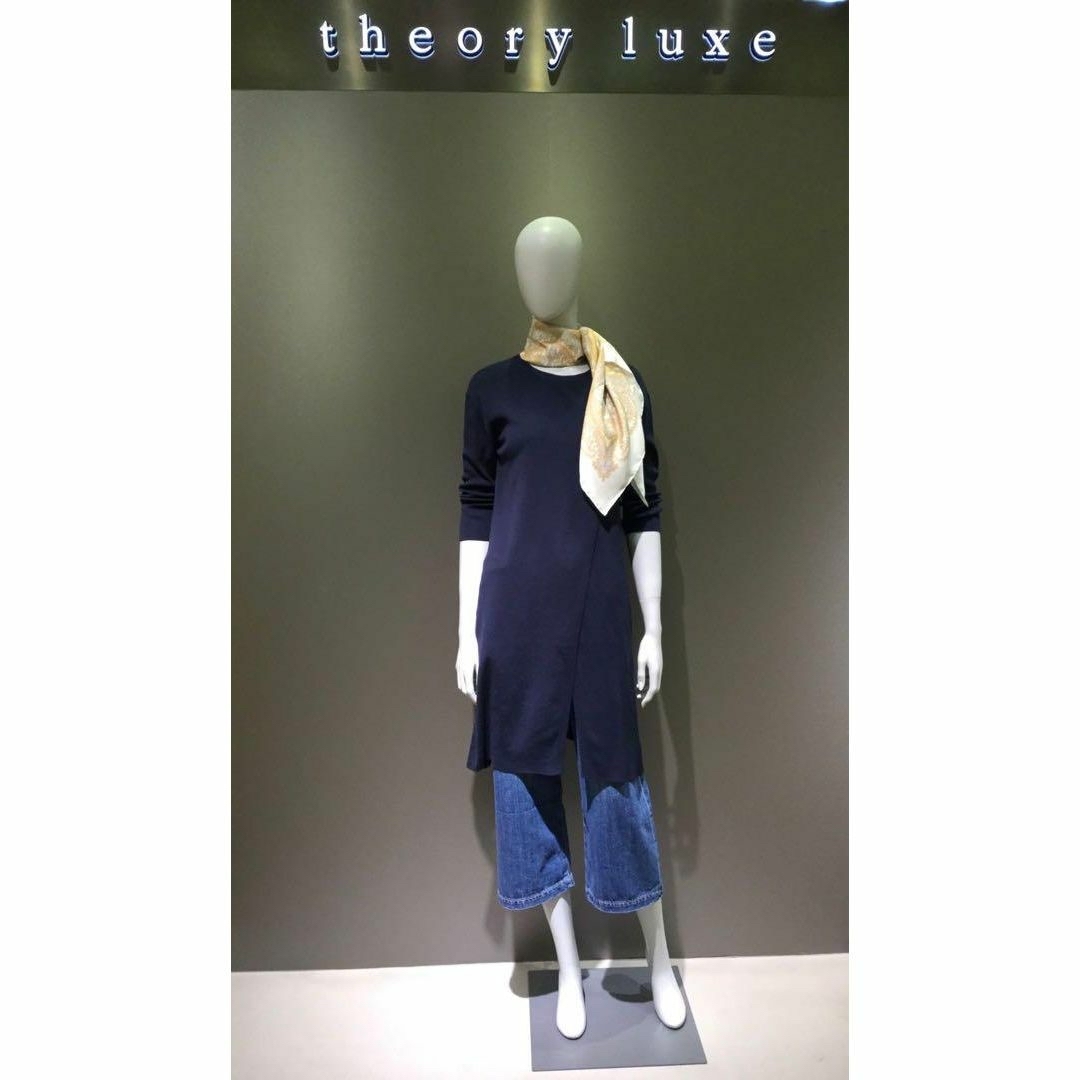 Theory luxe(セオリーリュクス)の美品☆セオリーリュクス ウォッシャブル チュニック プルオーバー 2way レディースのワンピース(ひざ丈ワンピース)の商品写真