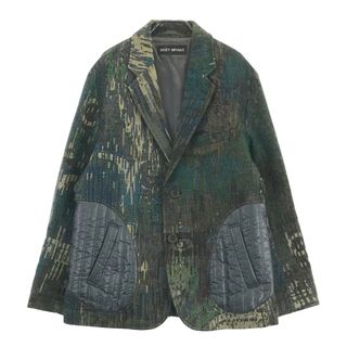 イッセイミヤケ(ISSEY MIYAKE)のISSEY MIYAKE ジャガード　キルティング　切替ジャケット(テーラードジャケット)