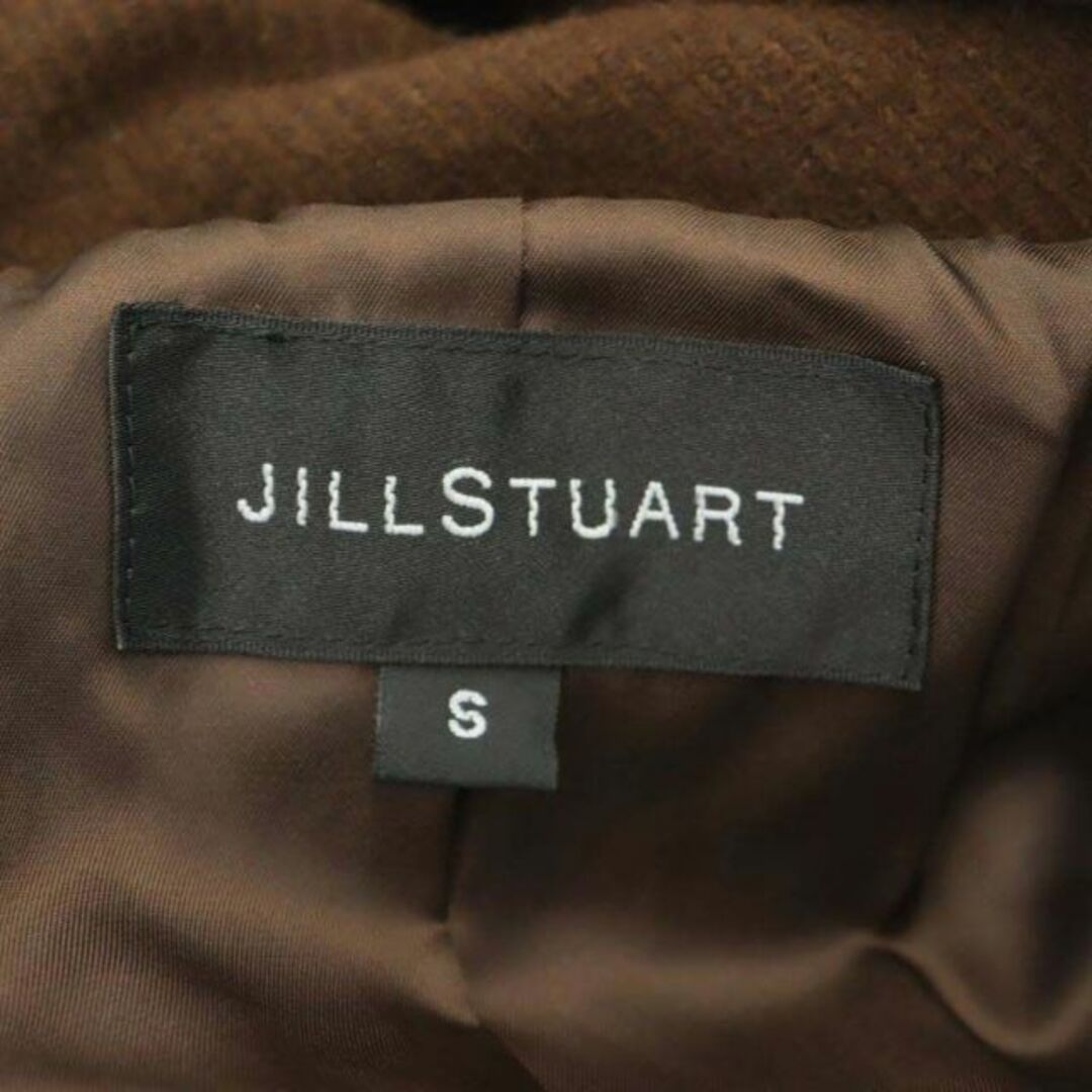 JILLSTUART(ジルスチュアート)のジルスチュアート アシュリーロングダッフルコート アウター ロング S 茶 レディースのジャケット/アウター(ダッフルコート)の商品写真