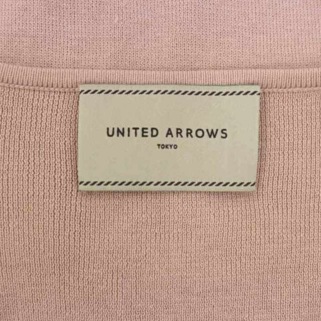 UNITED ARROWS(ユナイテッドアローズ)のユナイテッドアローズ C/SI フィットリブ Vネック ニット カットソー レディースのトップス(ニット/セーター)の商品写真