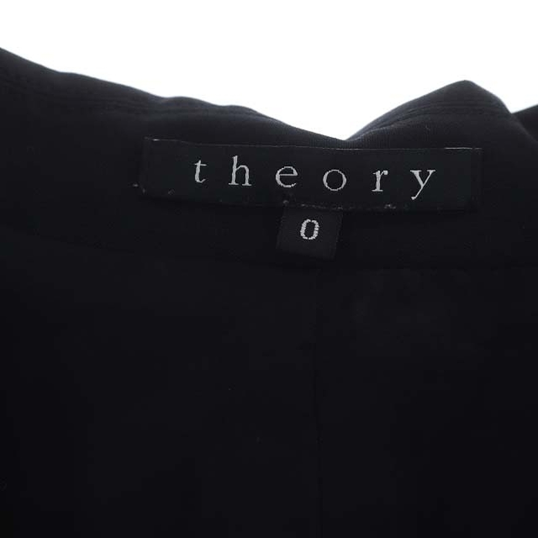 theory(セオリー)のセオリー theory 1Bテーラードジャケット シングル 0 黒 ブラック レディースのジャケット/アウター(その他)の商品写真